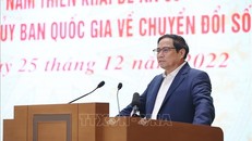 Thủ tướng Phạm Minh Chính phát biểu khai mạc Hội nghị. Ảnh: Dương Giang/TTXVN