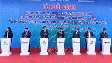 Thủ tướng Phạm Minh Chính phát lệnh khởi công đồng loạt 12 dự án đường bộ cao tốc Bắc - Nam