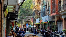 Đảo Ngọc Ngũ Xã Hà Nội.