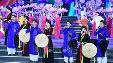 Trao Bằng công nhận ba bảo vật quốc gia tại Festival 'Về miền Quan họ - 2023'