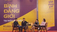 Hình ảnh tại buổi giới thiệu sách và tọa đàm. Ảnh: Nguyệt Linh