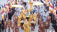 Trồng cây Bồ Đề có tuổi thọ cao nhất thế giới tại chùa Bái Đính