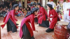 Đằm thắm điệu Hát Xoan làng cổ 