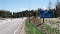 Khu vực biên giới Phần Lan - Nga tại Imatra, đông nam Phần Lan, ngày 13/5/2022. Ảnh tư liệu: AFP/TTXVN