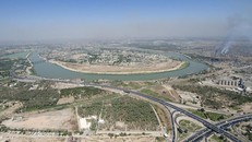 Đoạn sông Tigris chảy qua thủ đô Baghdad của Iraq. Ảnh: Sputnik