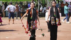 Đồng bào dân tộc Thái ở Nậm Pồ tưng bừng mở hội mừng Quốc khánh 2/9