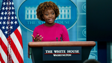 Thư ký báo chí Nhà Trắng Karine Jean-Pierre. Ảnh: New York Post 