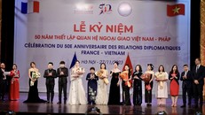 Kỷ niệm 50 năm thiết lập quan hệ ngoại giao Việt Nam - Pháp