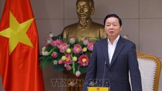 Phó Thủ tướng Trần Hồng Hà phát biểu chỉ đạo hội nghị. Ảnh: Văn Điệp/TTXVN