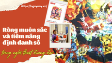 Rồng muôn sắc và tiềm năng định danh số trong nghệ thuật đương đại