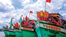 Lễ hội Nghinh Ông của người dân vùng biển Bạc Liêu