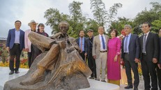 Khánh thành tượng nghệ thuật cố nhạc sĩ Trịnh Công Sơn