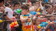 Không khí Tết Songkran, Thái Lan