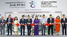 Khai mạc triển lãm chữ viết tiếng Hàn đầu tiên tại Việt Nam