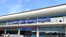 Đóng cửa sân bay Đồng Hới từ 15 giờ ngày 19/9 