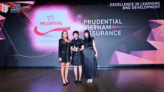 Prudential được tôn vinh về chiến lược phát triển nhân sự toàn diện