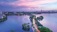 Hoàn thành bổ cập nước hồ Tây về sông Tô Lịch