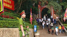 Đảm bảo an ninh trật tự dịp Giỗ Tổ Hùng Vương