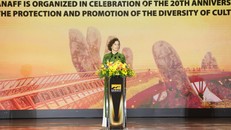 Bà Audrey Azoulay, Tổng Giám đốc Tổ chức Giáo dục, Khoa học và Văn hóa Liên Hợp Quốc (UNESCO)