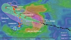 Bão số 10 đổ bộ, gió giật cấp 14