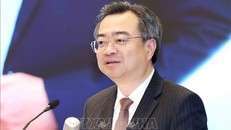 Đồng chí Nguyễn Thanh Nghị, Uỷ viên Trung ương Đảng, Trưởng ban Chính sách, Chiến lược Trung ương phát biểu kết luận hội thảo. Ảnh: Phương Hoa/TTXVN