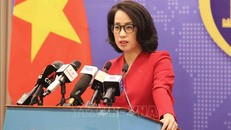 Người phát ngôn Bộ Ngoại giao Phạm Thu Hằng. Ảnh tư liệu: An Đăng/TTXVN