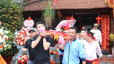 Đền Ngô Tướng Công rộn ràng lễ hội đầu xuân