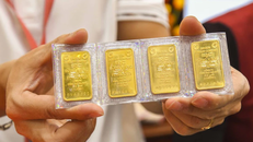 Giá vàng trong nước đi ngang giữa biến động