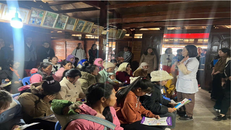 Hoạt động tuyên truyền tại cộng đồng tỉnh Lai Châu. 