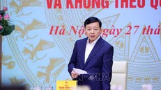 Phó Thủ tướng Trần Hồng Hà phát biểu kết luận cuộc họp. Ảnh: Văn Điệp