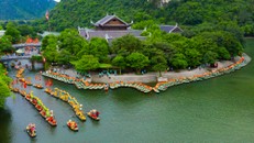 Quần thể danh thắng Tràng An. Ảnh: UNESCO