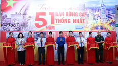 Khai mạc triển lãm 51 năm - Bản hùng ca thống nhất