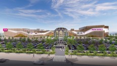 Phối cảnh Dự án Trung tâm Thương mại AEON MALL Đà Nẵng Hòa Xuân. Ảnh: BIM Group/AEONMALL Việt Nam