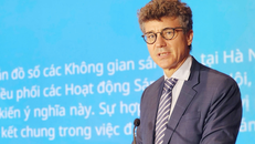 Ông Jonathan Baker - Trưởng Đại diện UNESCO tại Việt Nam. Ảnh: Vietnamnet.vn 