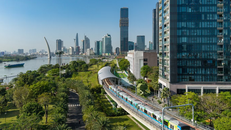 Mô hình TOD (Transit-Oriented Development) - xu hướng phát triển đô thị tất yếu trên toàn thế giới. Ảnh: PV