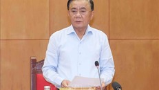 Đồng chí Trần Cẩm Tú, Uỷ viên Bộ Chính trị, Thường trực Ban Bí thư, Bí thư Đảng uỷ các cơ quan Đảng Trung ương phát biểu chỉ đạo Hội nghị.