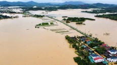 Đến 20 giờ ngày 13/9/2026, lũ trên sông Thạch Hãn tại trạm Thạch Hãn là 6.37m trên báo động III là 0.37m