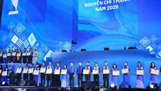 Trao giải thưởng Nguyễn Chí Thanh cho 70 cán bộ Hội tiêu biểu, xuất sắc.