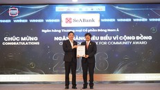 SeABank được vinh danh ở hai lĩnh vực cộng đồng và phát triển bền vững