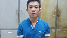 Nghi can giết nhạc phụ đang bị cảnh sát bắt giữ. Ảnh: Công an cung cấp.