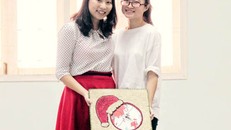 Thịnh (bên trái) luôn khao khát đưa được nhiều bạn trẻ sang nước ngoài học tập và lao động bằng chính nghị lực của mỗi người. 