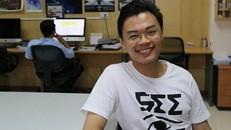 Trương Ngọc - sinh viên năm thứ 4 ngành Vũ trụ và Hàng không, ĐH Khoa học và Công nghệ Hà Nội.