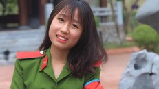 Dương Thị Thúy Hậu, thủ khoa khối C Học viện Cảnh sát nhân dân. Ảnh: NVCC.