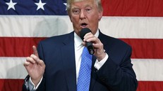 Ứng viên tổng thống Mỹ đảng Cộng hòa Donald Trump. Ảnh: AP