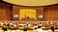 Phiên làm việc của Quốc hội ngày 28/10. Ảnh: Giang Huy