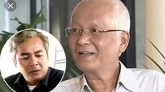 NSƯT Duy Thanh trước (ảnh nhỏ) và sau khi bị bệnh (ảnh to).