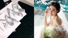 Á hậu Tú Anh hé lộ hình ảnh thiệp cưới