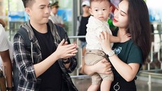 Nam Cường lần đầu công khai con trai 2 tuổi với vợ hot girl