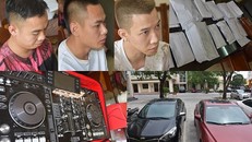 Bắt giữ nhóm đối tượng tổ chức tiệc ma tuý tại Thanh Hoá