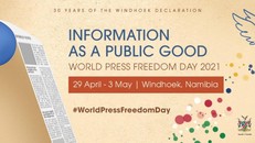 Hội nghị Tự do Báo chí Thế giới 2021 (Ảnh: UNESCO)